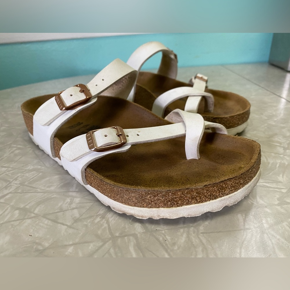Birkenstock Mayari- White- Limited Edition White Sole
